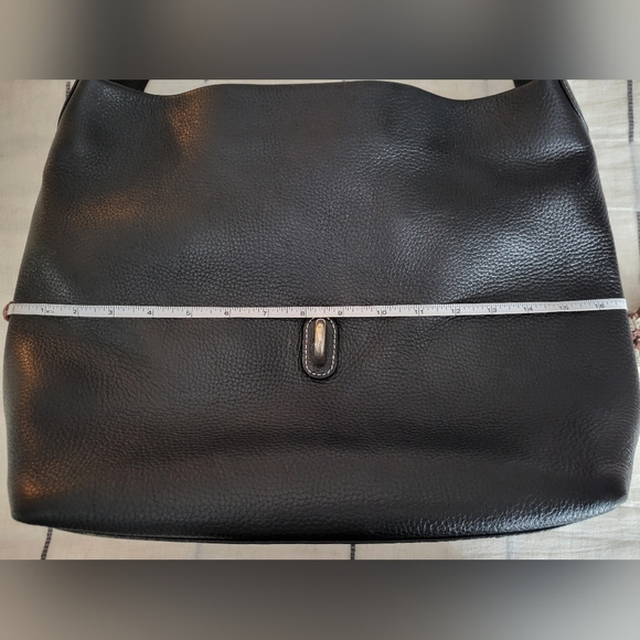 Dooney & Bourke Black Logo Lock Shoulder Bag - Picture 13 of 16